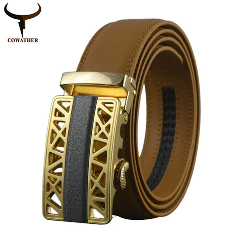 Genuine Leather Waist Strap men Belts for men