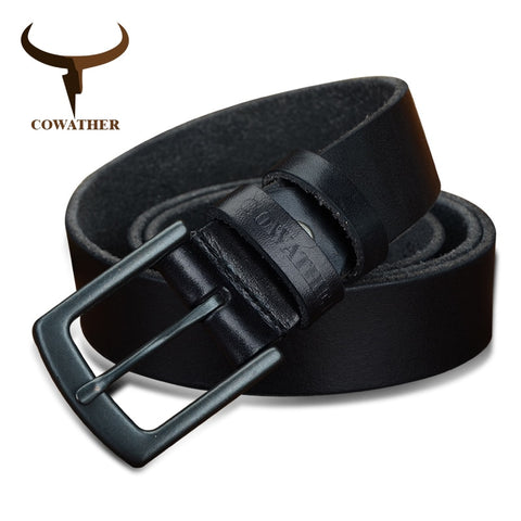 100% cowhide genuine leather belts