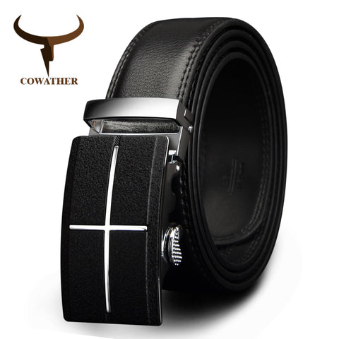 Automatic buckle black brown color