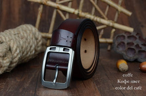 Male pin buckle vintage jeans belt