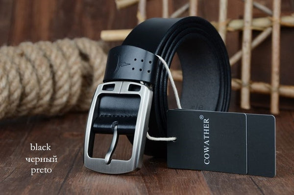 Male pin buckle vintage jeans belt