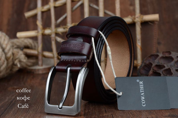 Male pin buckle vintage jeans belt