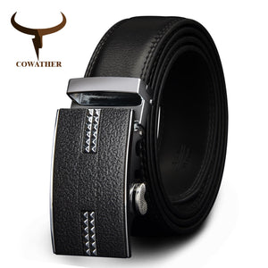 Big size men belts novelty cow genuine leather belts