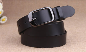 Luxury cow genuine leather belt for women