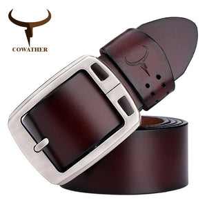 Male pin buckle vintage jeans belt