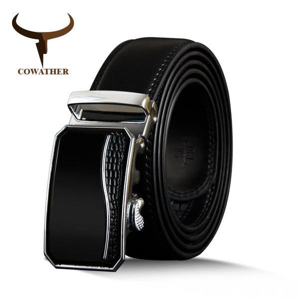 Genuine Leather Belts luxury Belts Business Male Strap