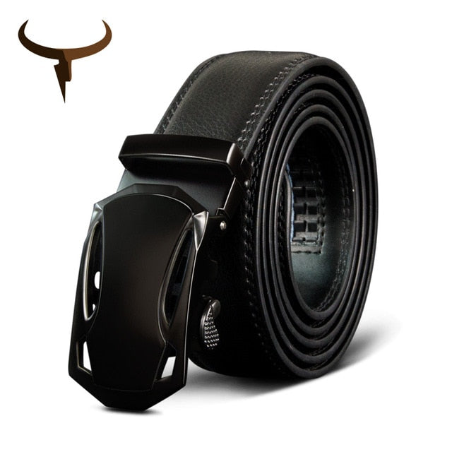 High Quality Luxury Metal Automatic Buckle Men's Belt