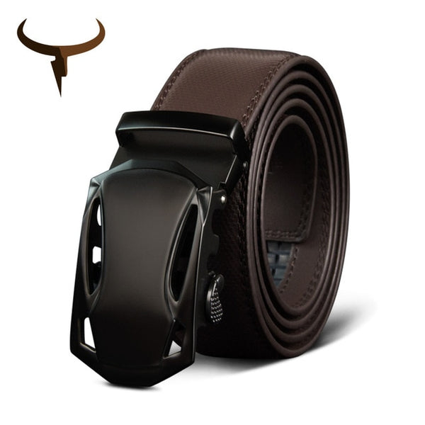 High Quality Luxury Metal Automatic Buckle Men's Belt