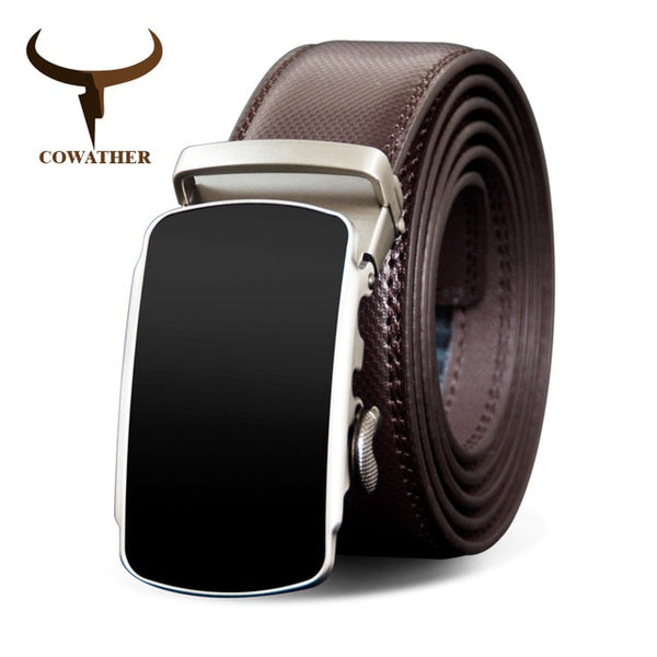 Male Strap Metal Automatic Buckle Belts For Men