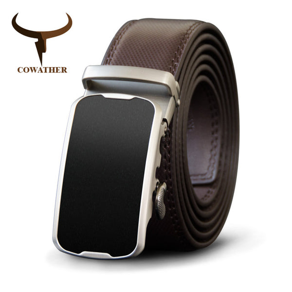 Alloy Buckle Men Belt Cow Genuine Leather Belts For Men