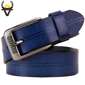 Genuine leather Pin buckle woman belt High quality