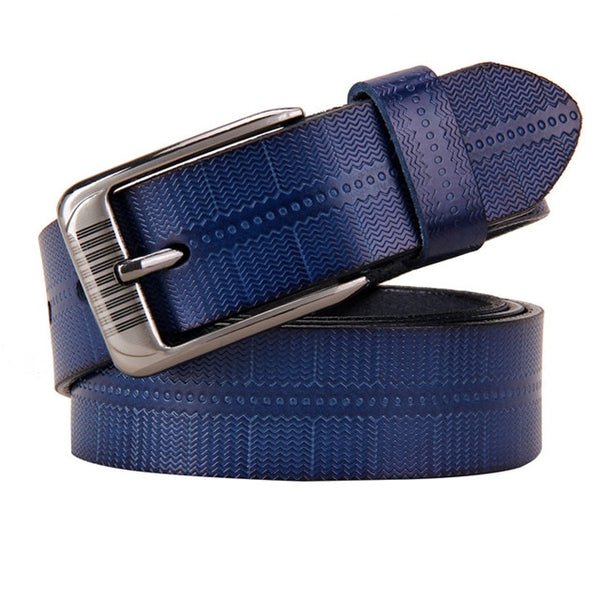 Genuine leather Pin buckle woman belt High quality