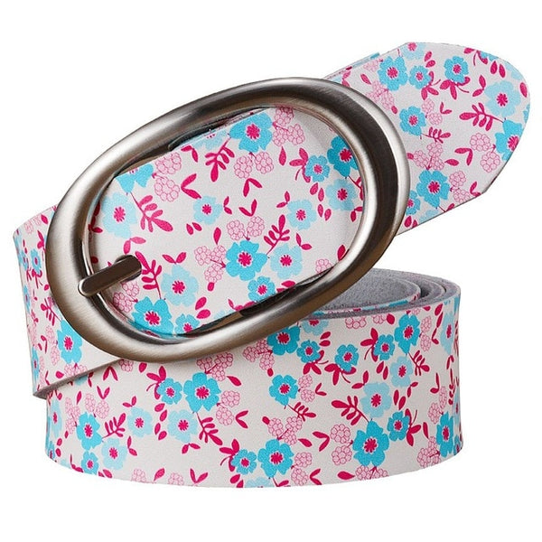 Butterfly Floral Pin Buckle belt