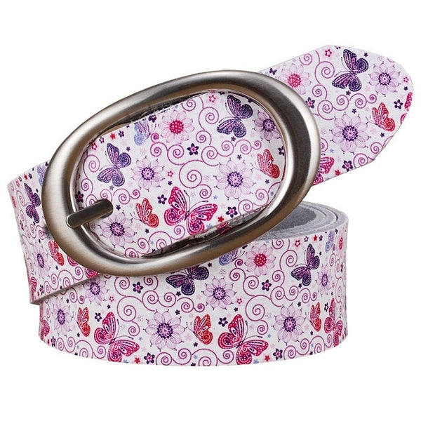 Butterfly Floral Pin Buckle belt