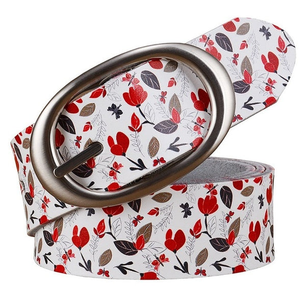 Butterfly Floral Pin Buckle belt