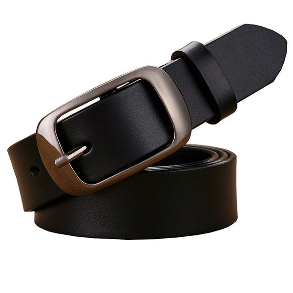 High quality Pin buckle thin woman belt