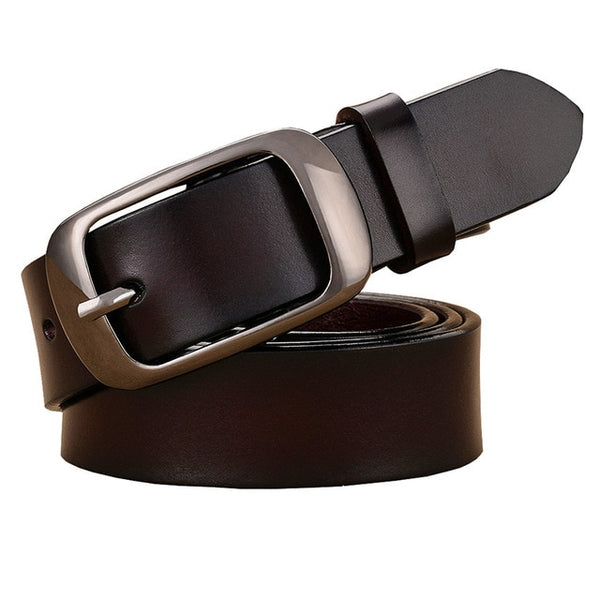 High quality Pin buckle thin woman belt