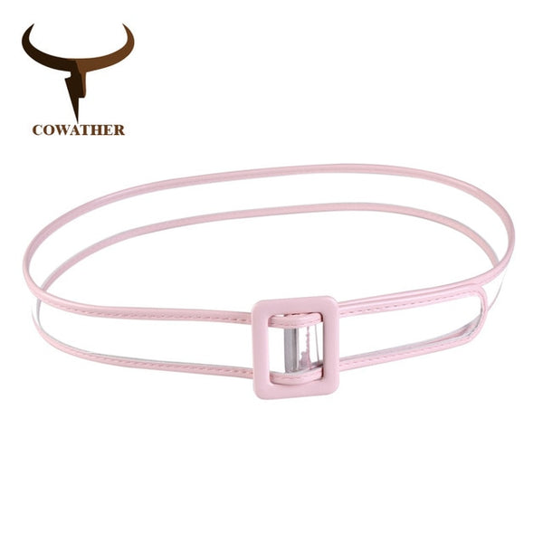 PVC Solid transparent female straps