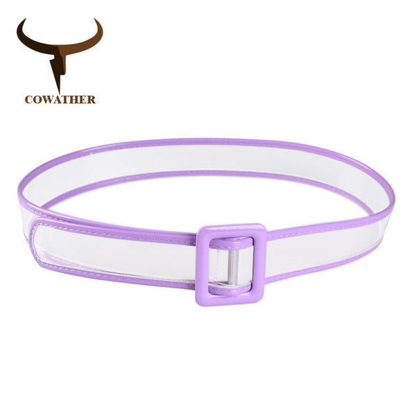 PVC Solid transparent female straps