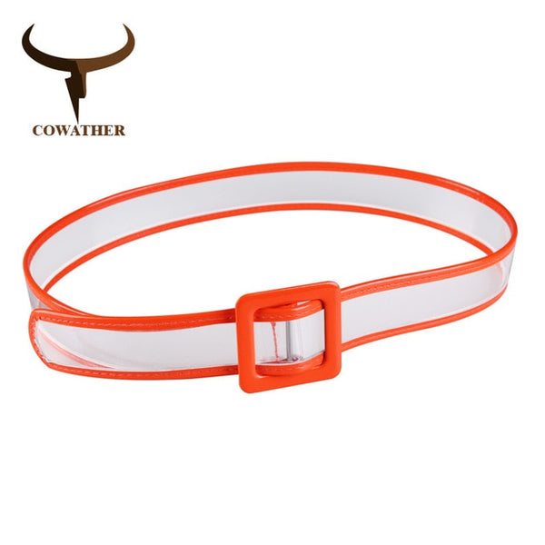 PVC Solid transparent female straps