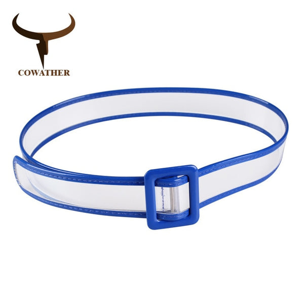 PVC Solid transparent female straps