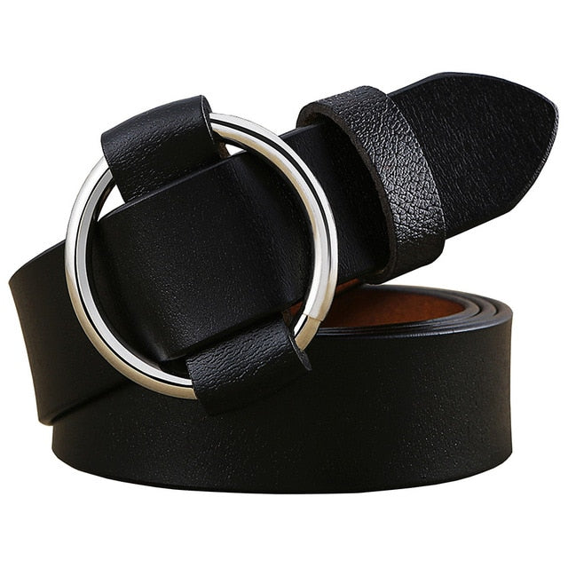 Round Ring buckle belt