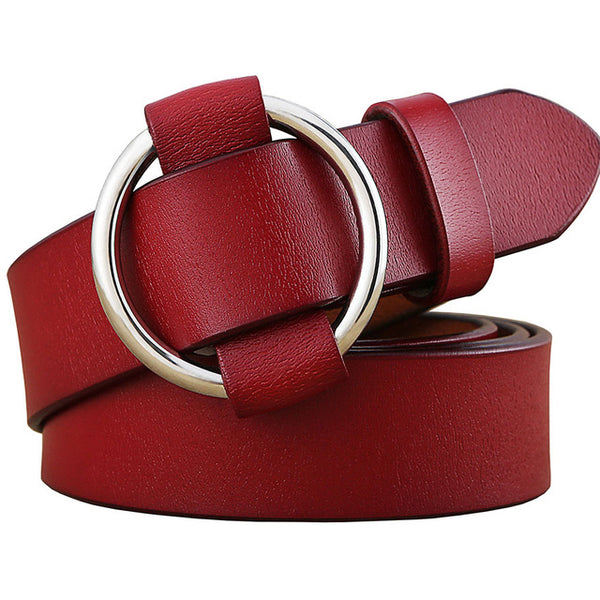 Round Ring buckle belt