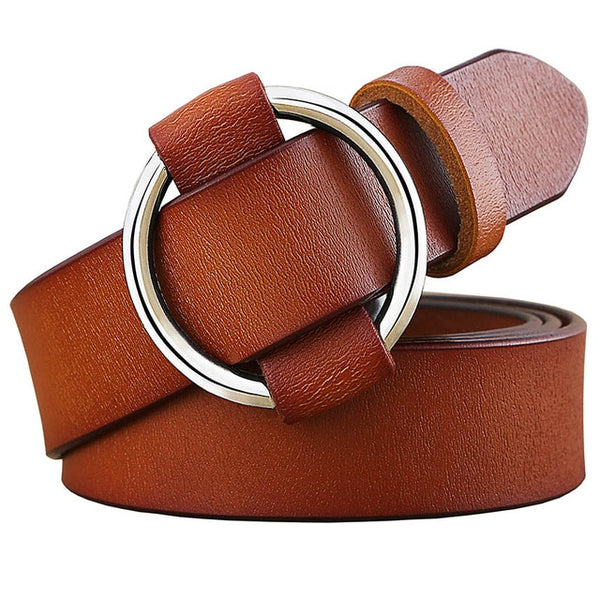 Round Ring buckle belt