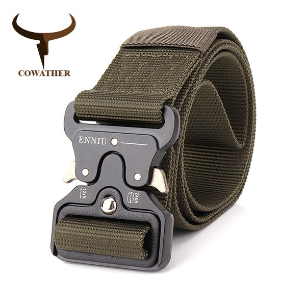 Nylon belt luxury military outdoor tactical male strap