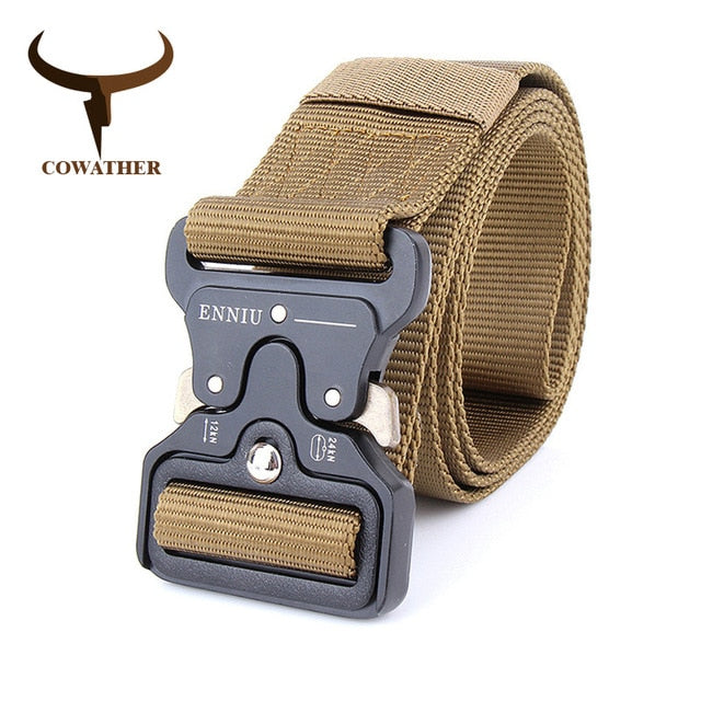 Nylon belt luxury military outdoor tactical male strap