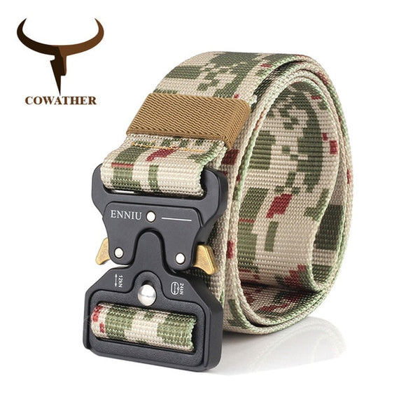 Nylon belt luxury military outdoor tactical male strap