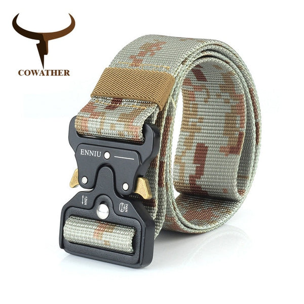 Nylon belt luxury military outdoor tactical male strap