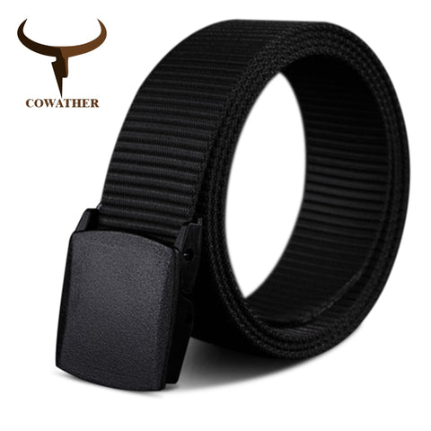 New nylon material mens belt military outdoor male jeans tactical belts