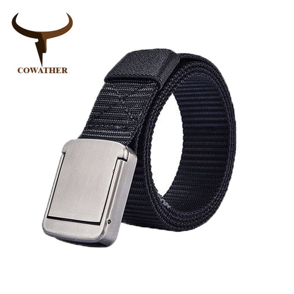 Casual nylon belts for men canvas male strap