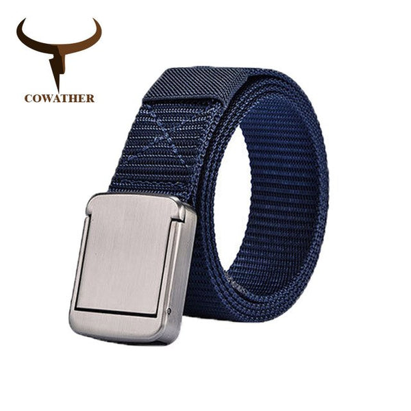 Casual nylon belts for men canvas male strap