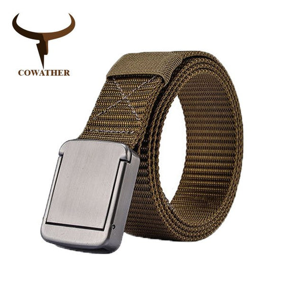 Casual nylon belts for men canvas male strap