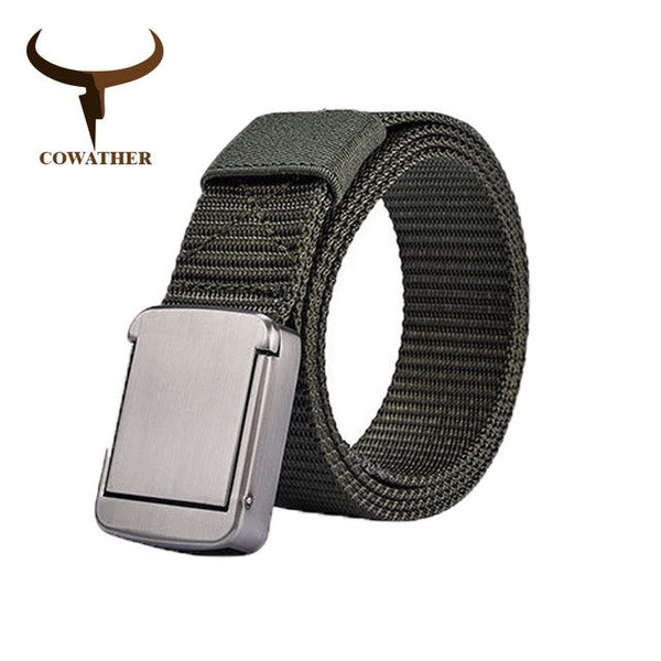 Casual nylon belts for men canvas male strap