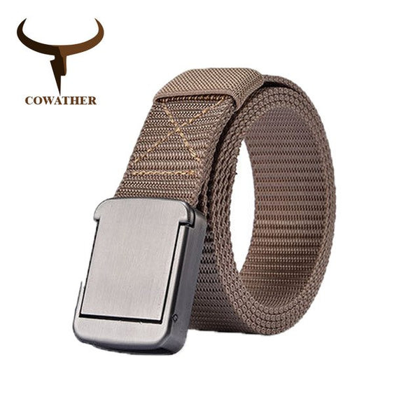 Casual nylon belts for men canvas male strap