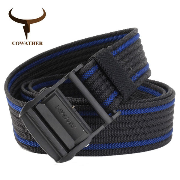 Casual men belts luxury nylon belts