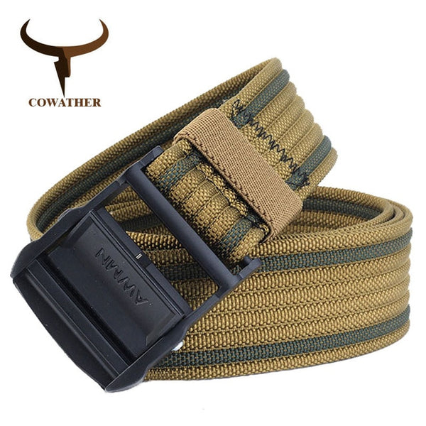 Casual men belts luxury nylon belts