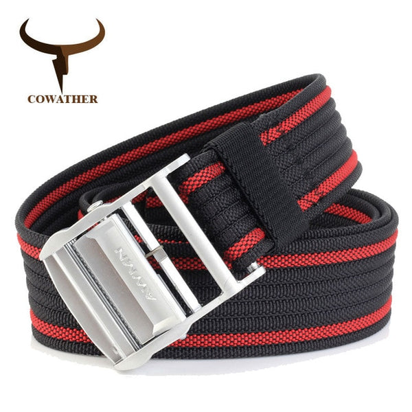 Casual men belts luxury nylon belts