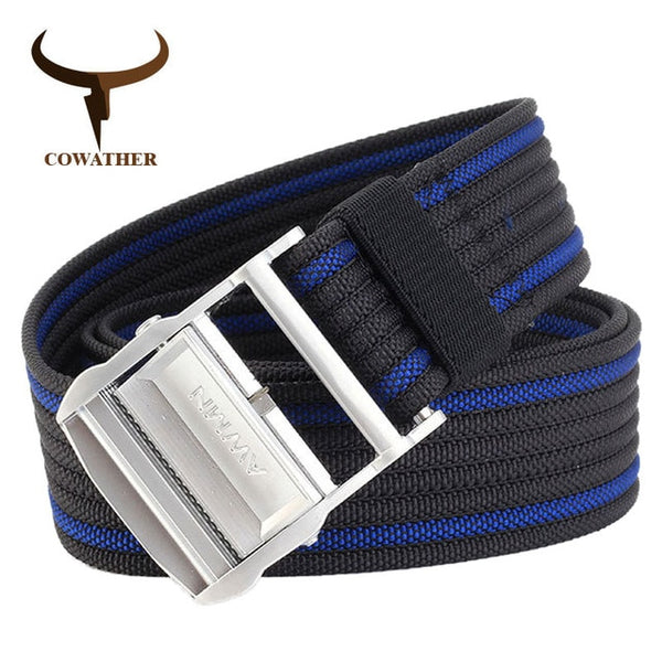 Casual men belts luxury nylon belts