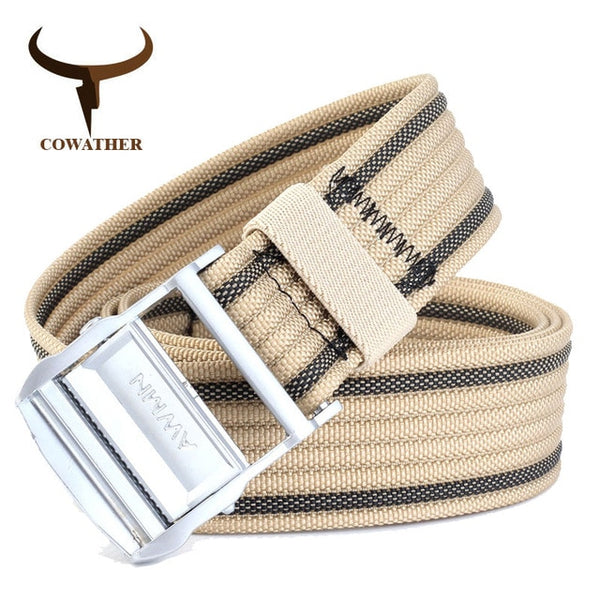 Casual men belts luxury nylon belts