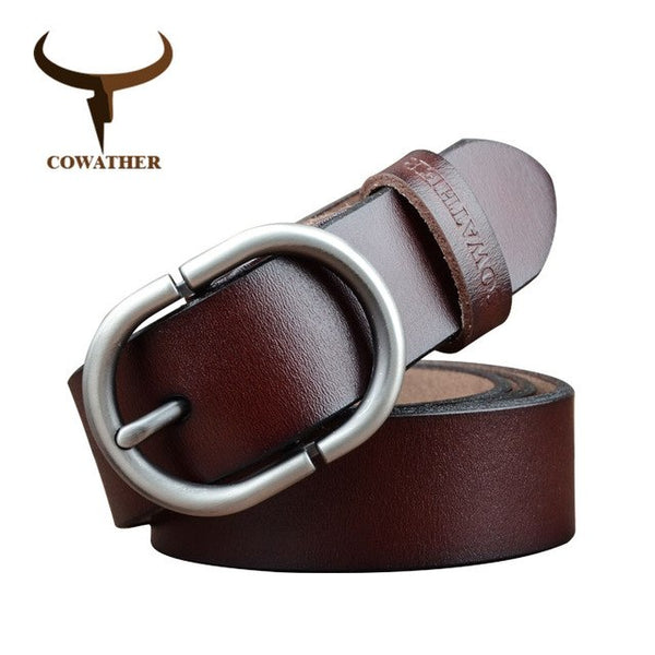 Newest men belt cow genuine leather belts for men