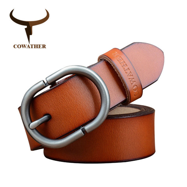 Newest men belt cow genuine leather belts for men