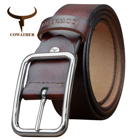 Belt for men cow genuine leather belts