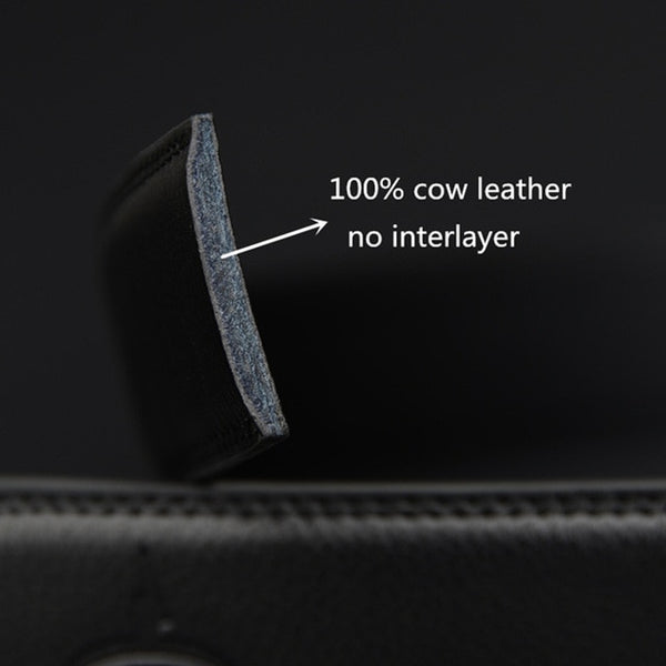 Automatic Ratchet Buckle with Cow Genuine Leather Belts