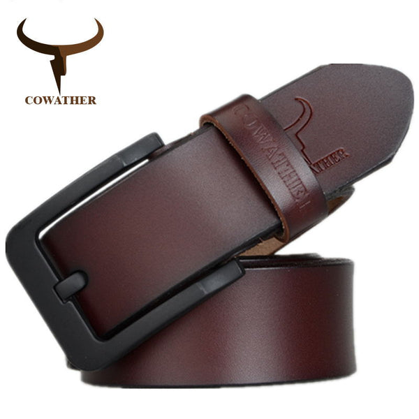 High quality cow genuine leather belts