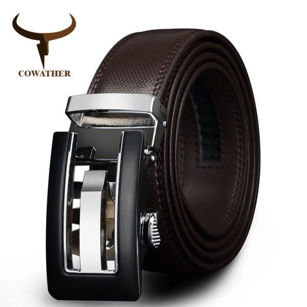 2019 Genuine Leather belts for men High quality brown black color