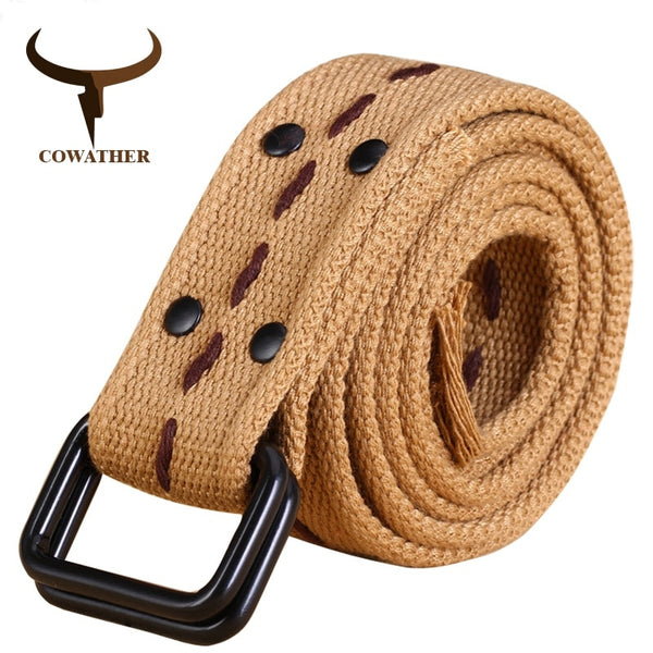 Hot sale high quality canvas unisex belts nine colors